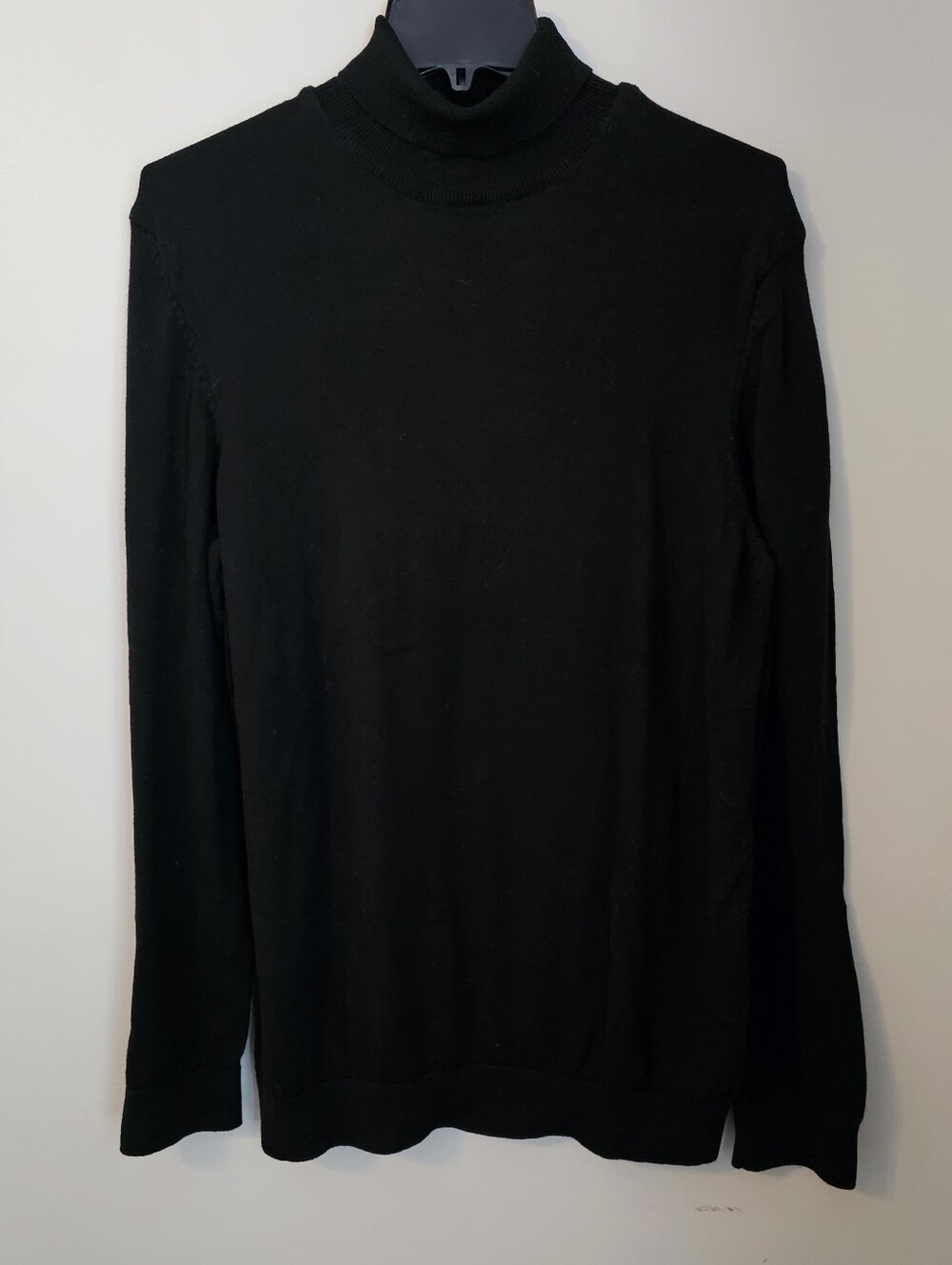 New Look Men's Black Turtleneck Sweater